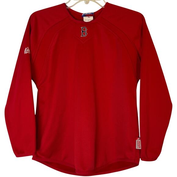 MLB Red Sox Thermal Sweatshirt Opening Day Medium - Picture 2 of 10